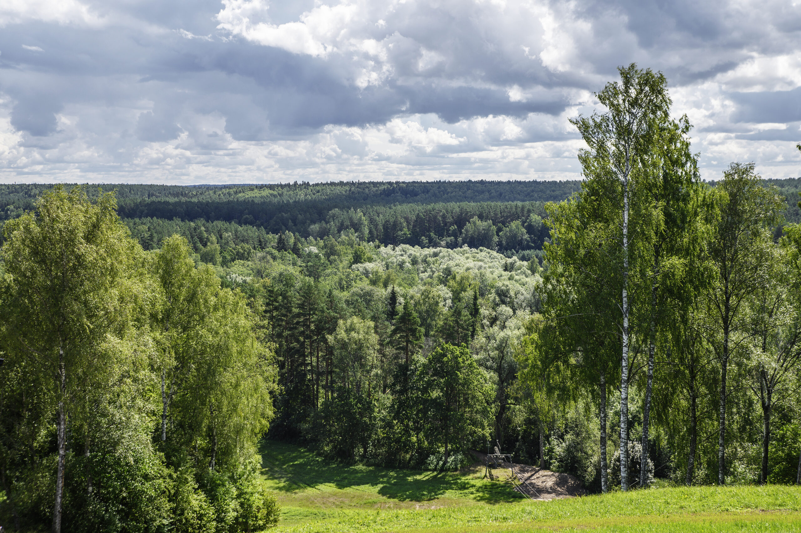 Skats no Zābakkalna virsotnes