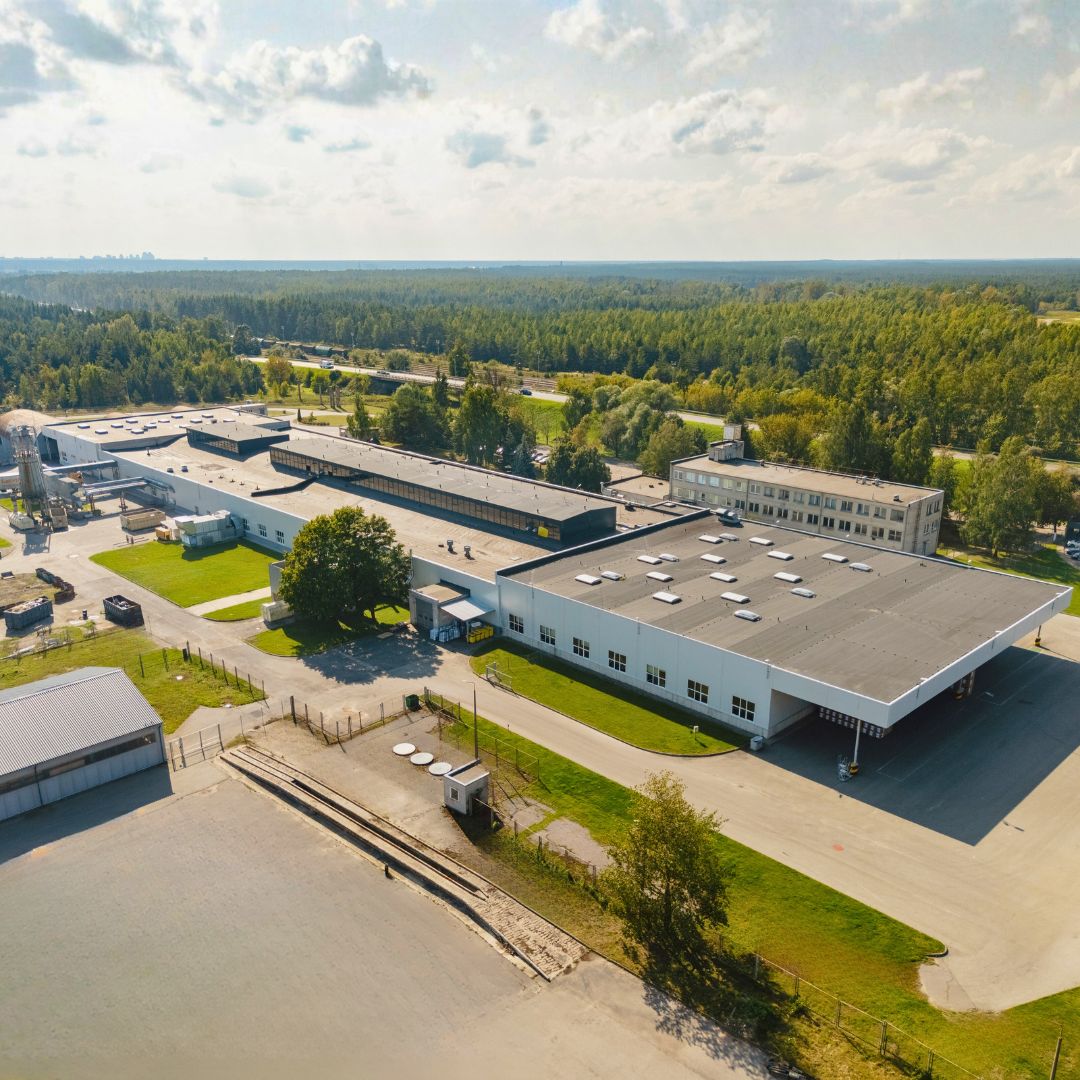 Saplākšņa tālākapstrādes rūpnīca "Hapaks" no putna skatupunkta