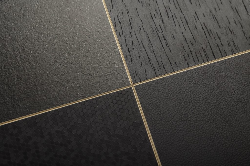 Riga Pattern+ Hive Leather Rock Slatewood compilation