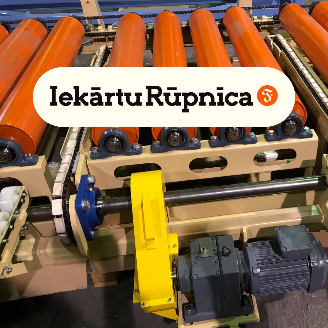 "Iekārtu rūpnīca" logo