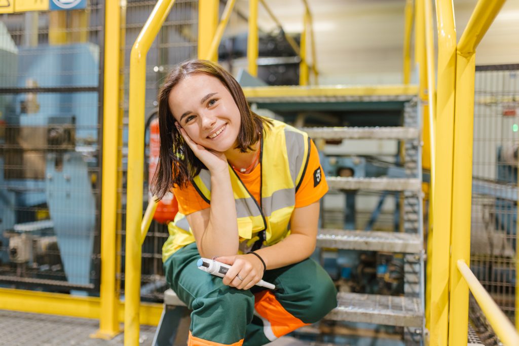 Veronika Siņicina, laborante Ķīmisko produktu rūpnīcā