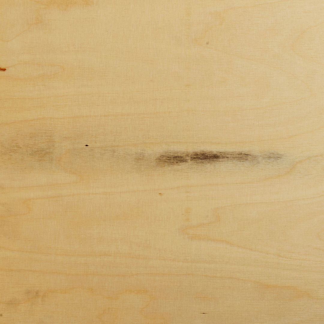 Sanding through