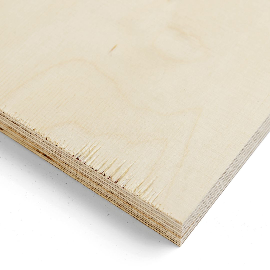 Defects at the edges caused by the sanding or trimming