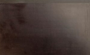 Edge sealing paint on laminated surface