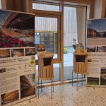 Izstāde par koka ēku būvniecību