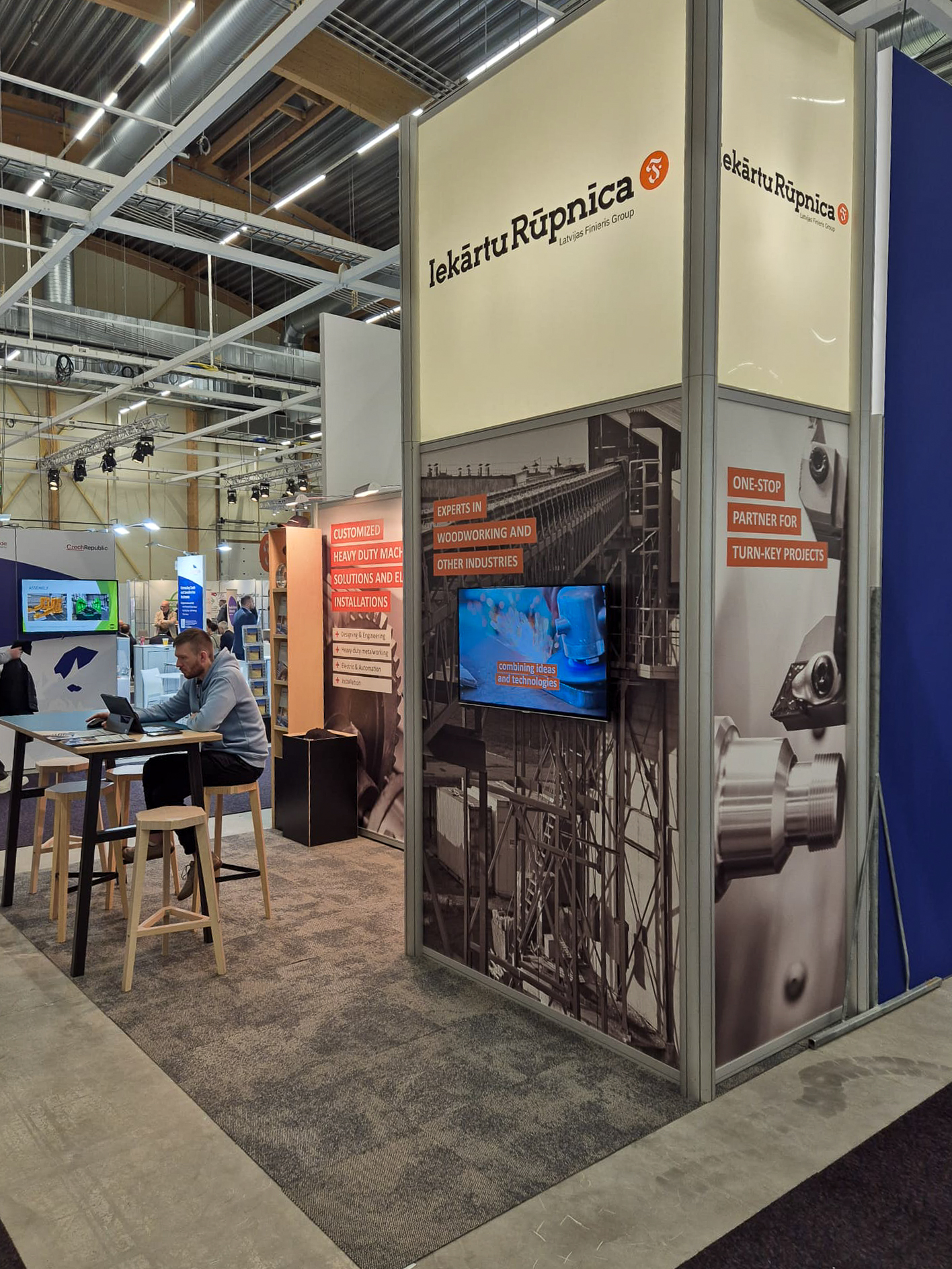 Iekārtu rūpnīca in ELMIA Exhibition